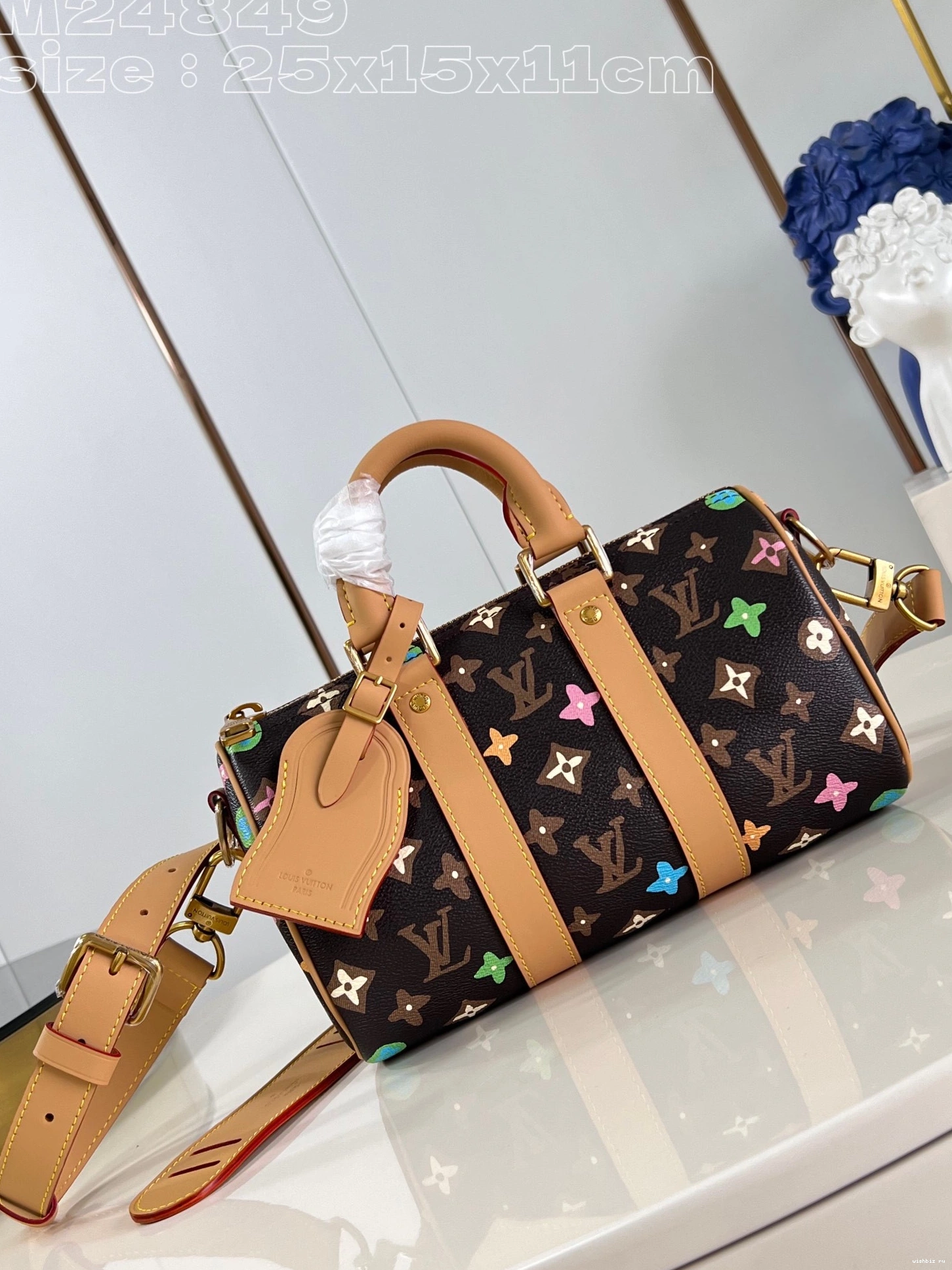WIS BANDOULIÈRE 25 KEEPALL VUITTON LOUIS 0301